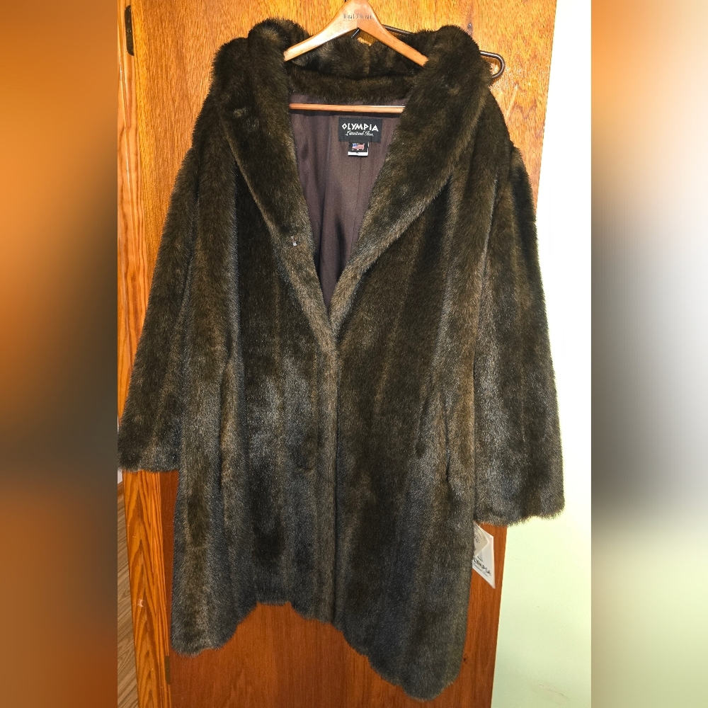 Luxurious Dark Brown Teddy Jacket